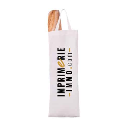 Sac à pain en coton personnalisé