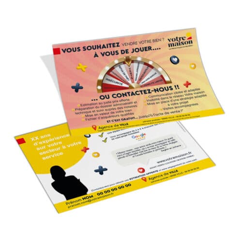 Flyers A5 recto verso Jeux Votre maison