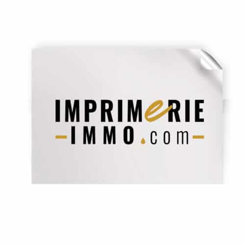 Sticker sur mesure carré, rectangle
