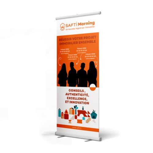 Roll-up économique 85 x 200 cm - Safti