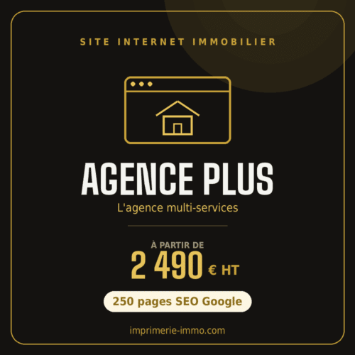 Site immobilier — Agence Plus